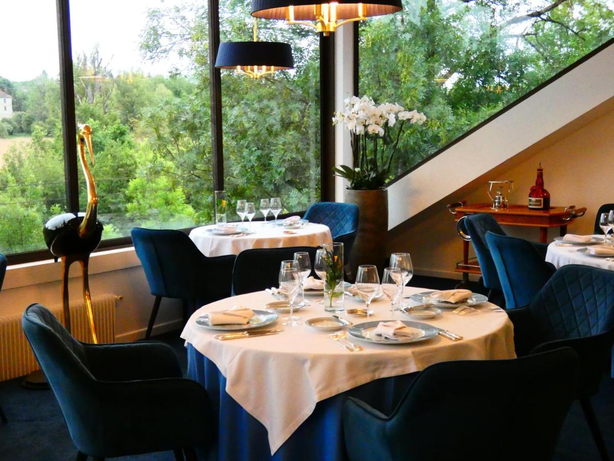 Hostellerie Restaurant Les Gorges De L'Aveyron Bruniquel Экстерьер фото